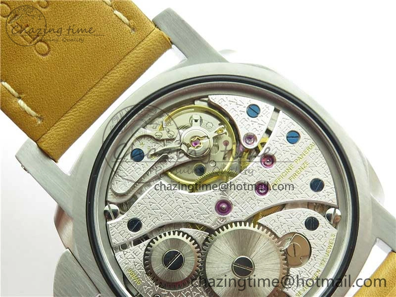 PAM127 E XF 1:1 Best Edition On Brown Leather Strap A6497 ( Free Strap)