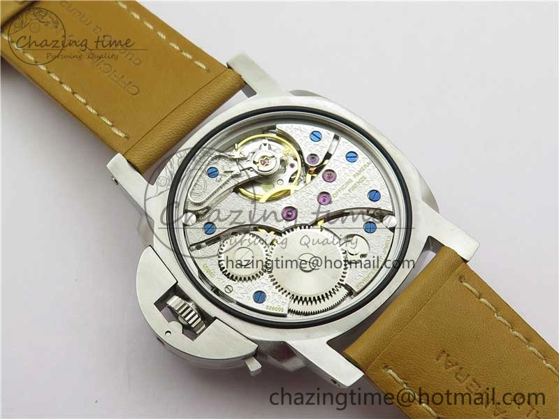 PAM127 E XF 1:1 Best Edition On Brown Leather Strap A6497 ( Free Strap)