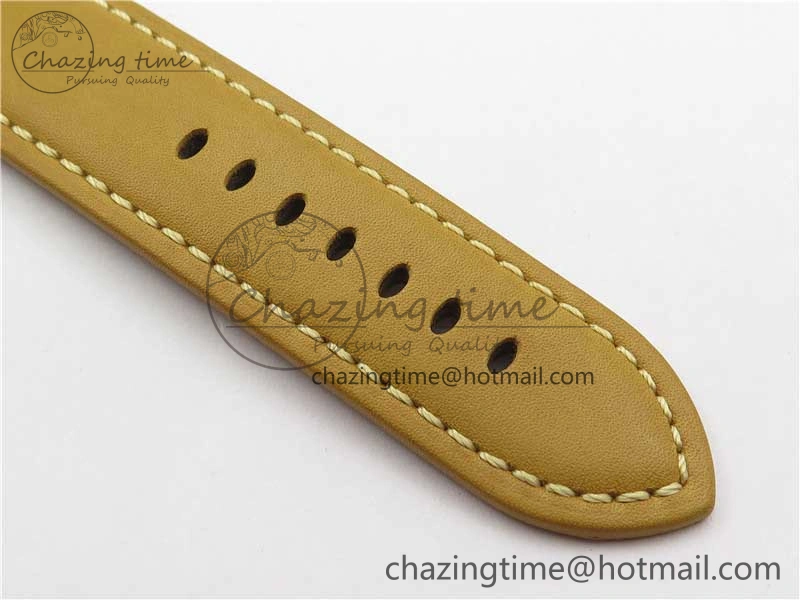 PAM127 E XF 1:1 Best Edition On Brown Leather Strap A6497 ( Free Strap)
