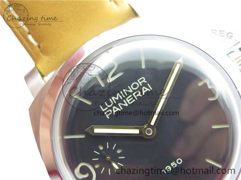 PAM127 E XF 1:1 Best Edition On Brown Leather Strap A6497 ( Free Strap)