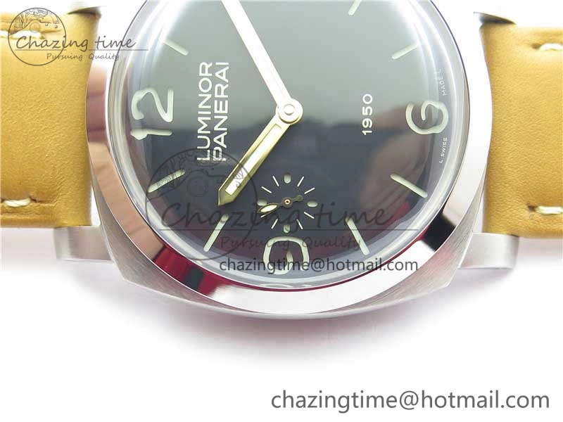 PAM127 E XF 1:1 Best Edition On Brown Leather Strap A6497 ( Free Strap)