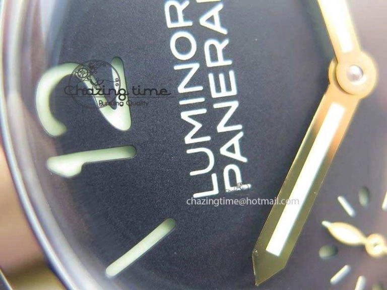 PAM127 E ZF Best Edition on Brown Leather Strap A6497 with Y-Incabloc