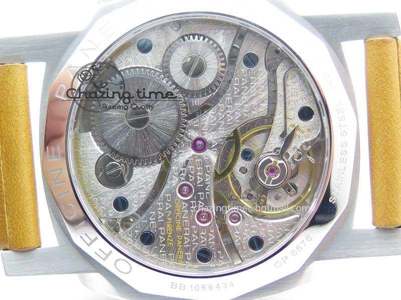 PAM127 E ZF Best Edition on Brown Leather Strap A6497 with Y-Incabloc