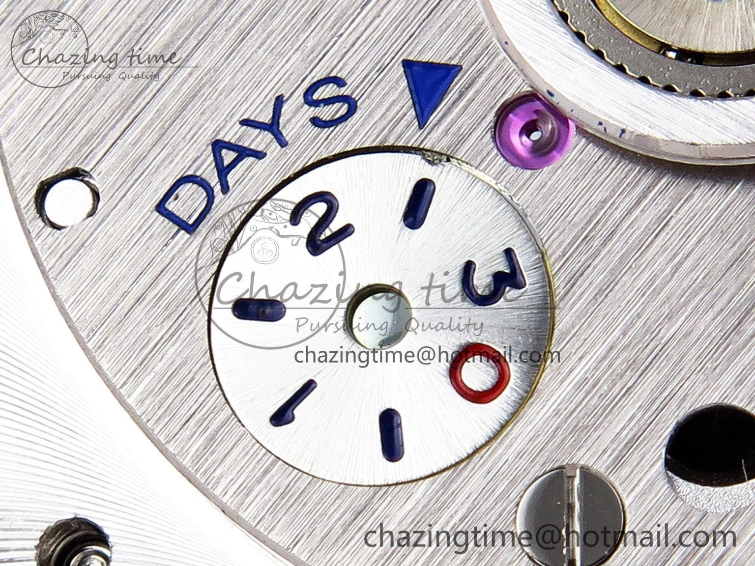 PAM1279 X LUMINOR GMT 42MM TITANIUM VSF 1:1 BEST EDITION BLUE DIAL ON BLACK LEATHER STRAP P.9011 SUPER CLONE