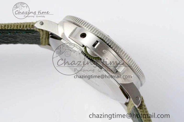 PAM1287 Y SBF 1:1 Best Edition Green Dial on Green Nylon Strap P900