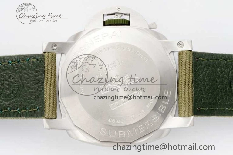 PAM1287 Y SBF 1:1 Best Edition Green Dial on Green Nylon Strap P900