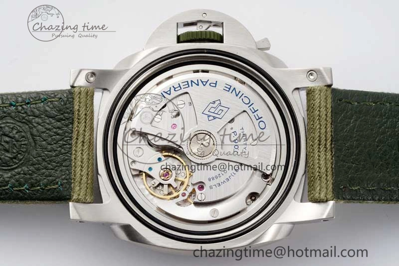 PAM1287 Y SBF 1:1 Best Edition Green Dial on Green Nylon Strap P900