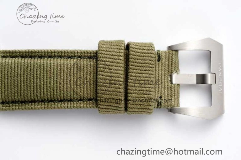 PAM1287 Y SBF 1:1 Best Edition Green Dial on Green Nylon Strap P900