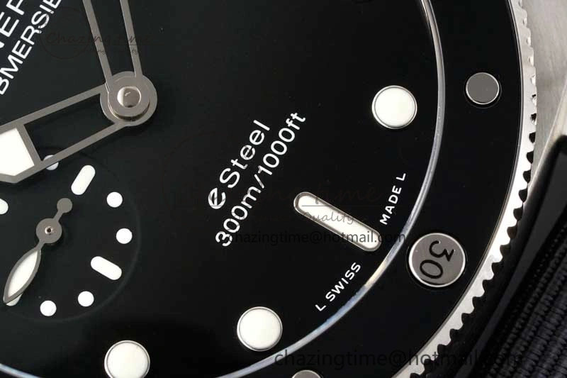 PAM1288 Y SBF 1:1 Best Edition Gray Dial on Gray Nylon Strap P900