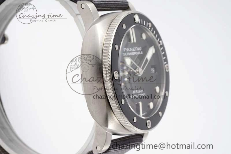 PAM1288 Y SBF 1:1 Best Edition Gray Dial on Gray Nylon Strap P900