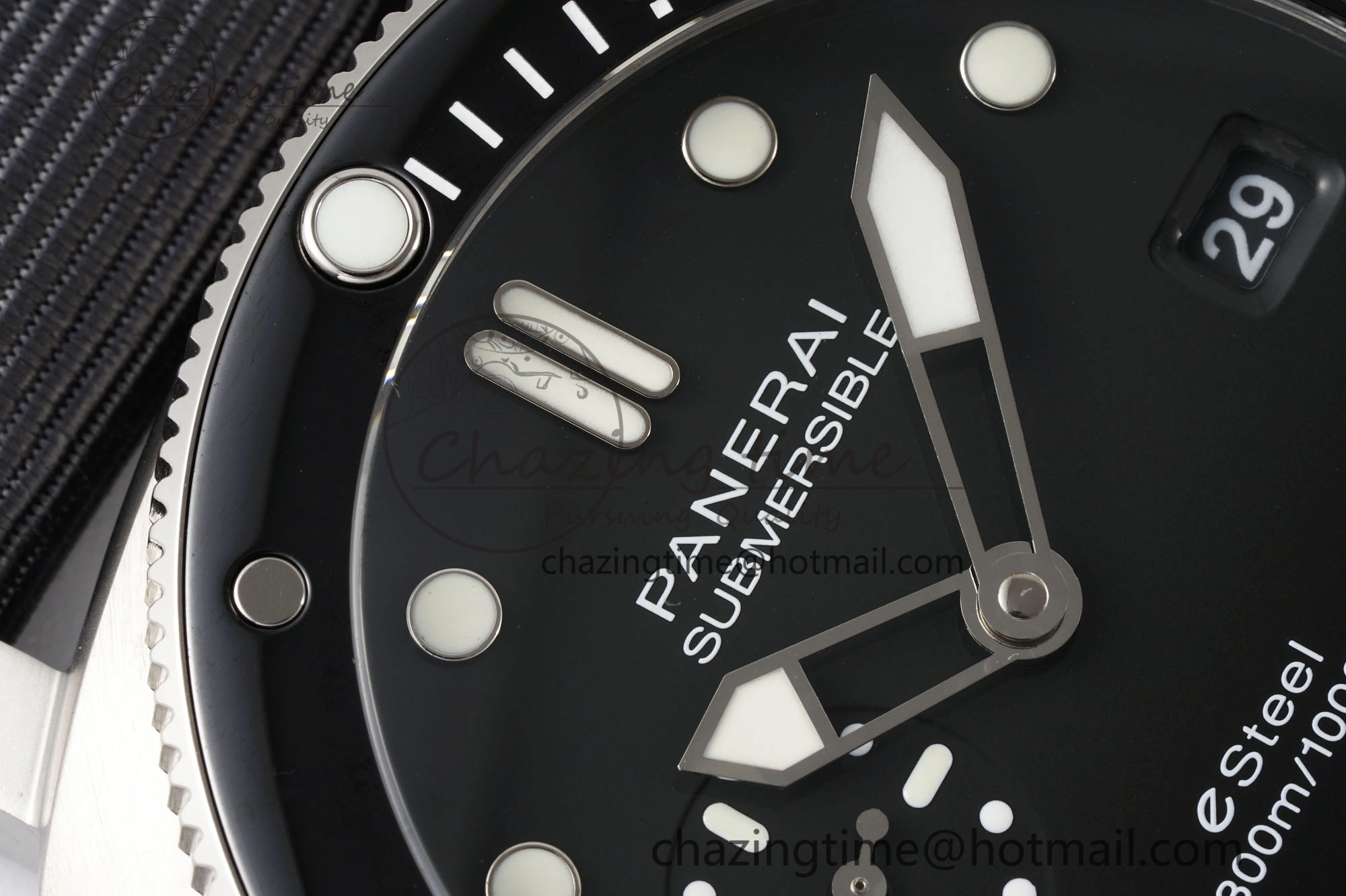 PAM1288 Y VSF 1:1 Best Edition Gray Dial on Gray Nylon Strap P900