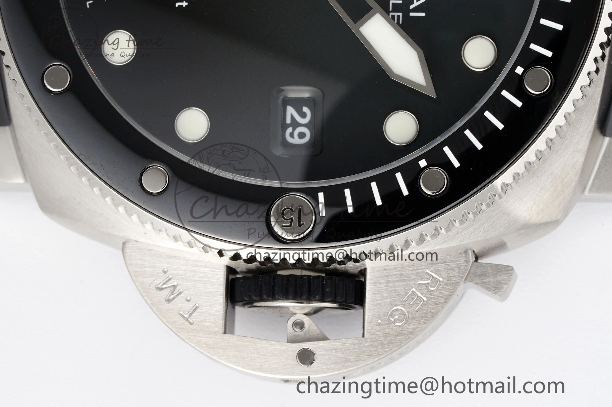 PAM1288 Y VSF 1:1 Best Edition Gray Dial on Gray Nylon Strap P900