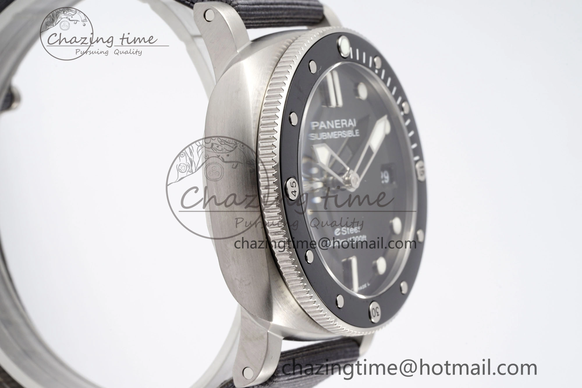 PAM1288 Y VSF 1:1 Best Edition Gray Dial on Gray Nylon Strap P900