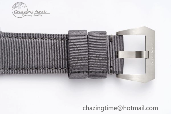 PAM1288 Y VSF 1:1 Best Edition Gray Dial on Gray Nylon Strap P900