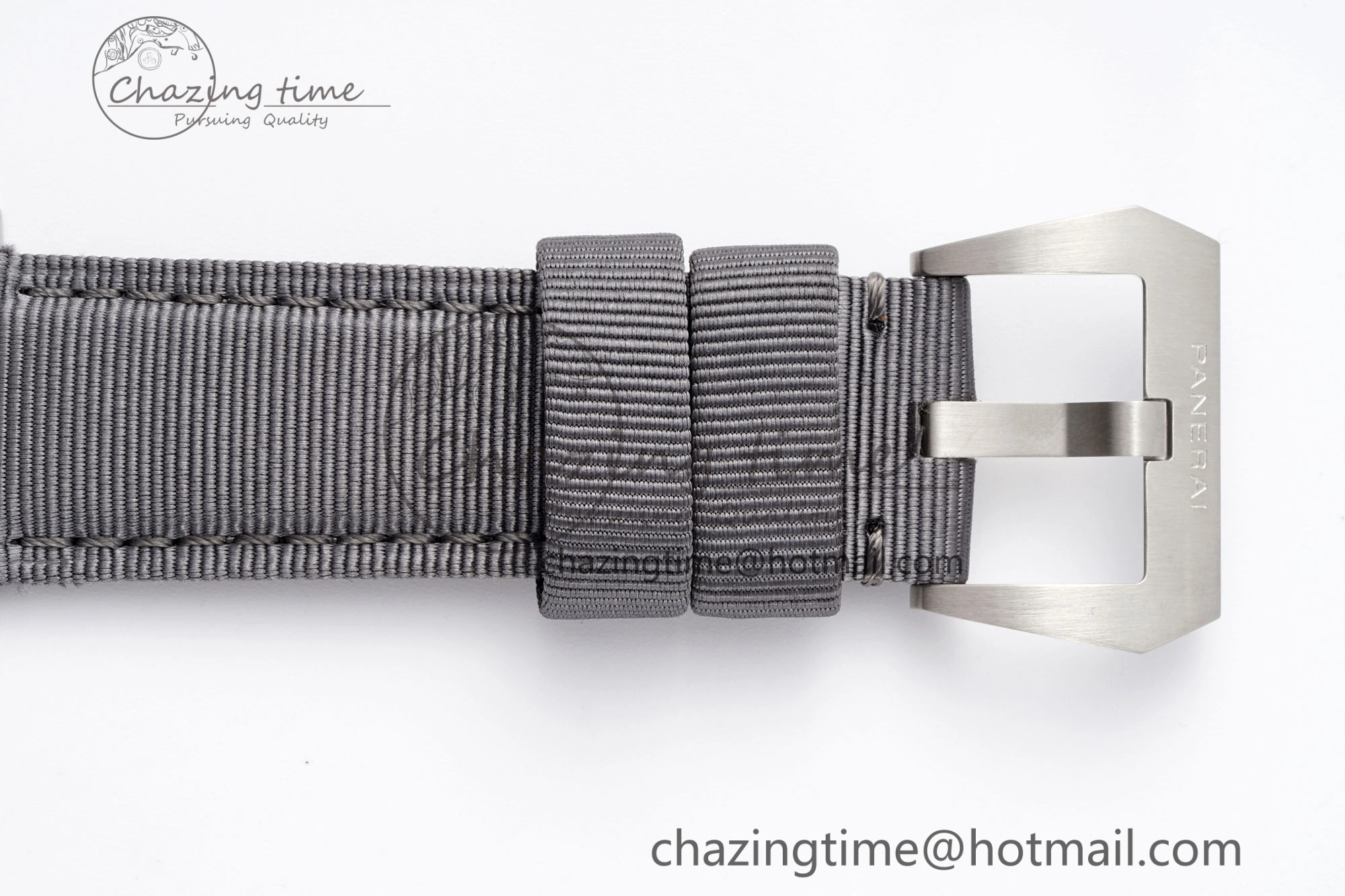 PAM1288 Y VSF 1:1 Best Edition Gray Dial on Gray Nylon Strap P900