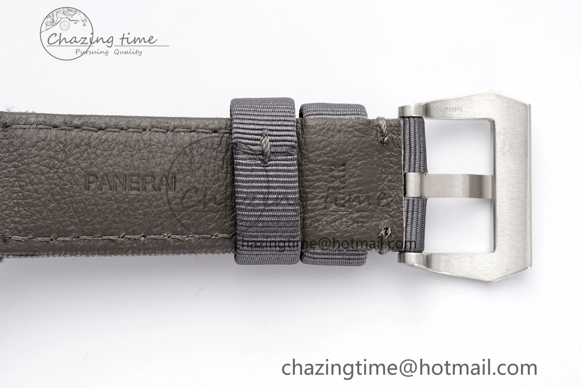 PAM1288 Y VSF 1:1 Best Edition Gray Dial on Gray Nylon Strap P900