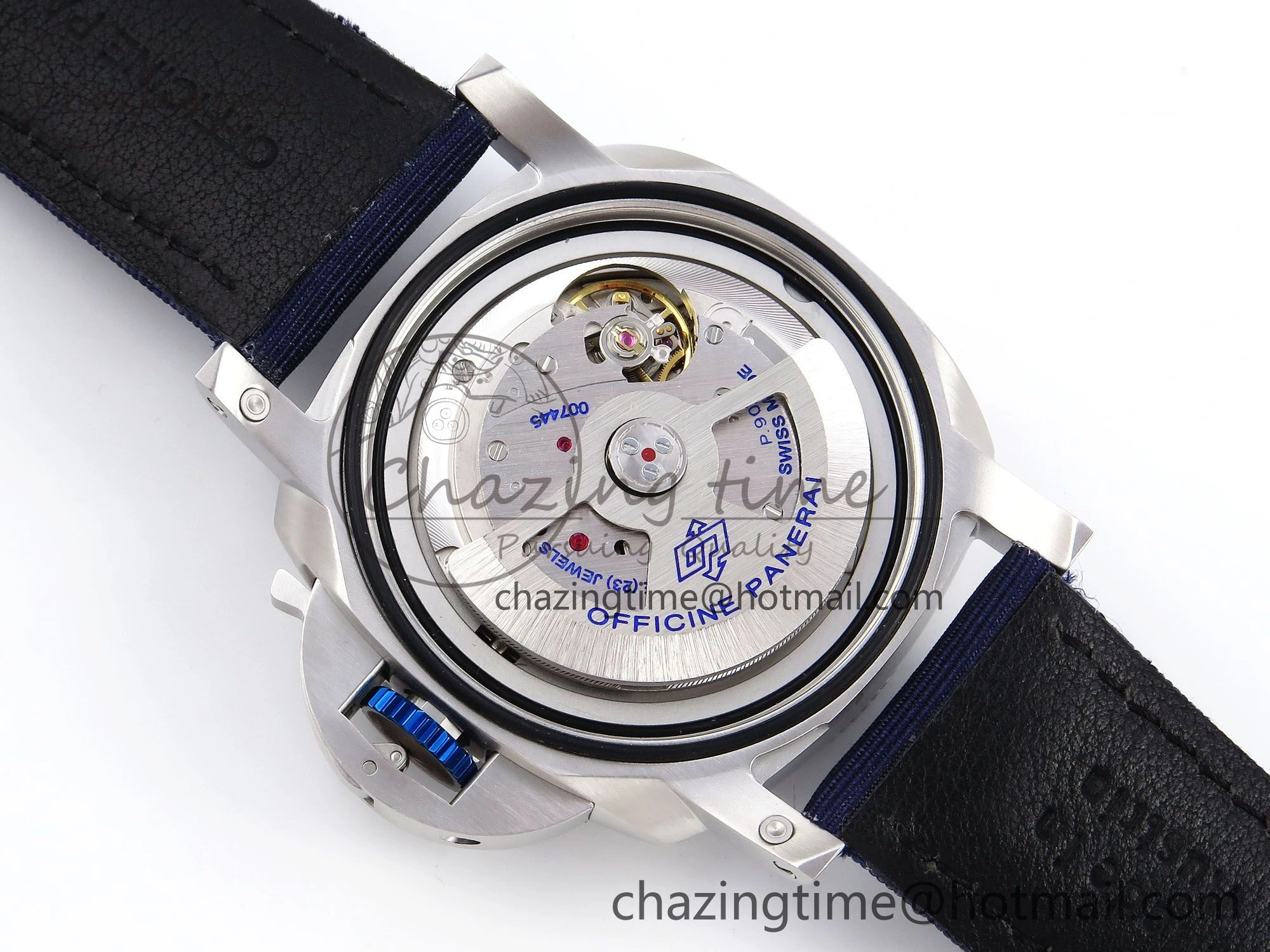 PAM1289 V TTF 1:1 Best Edition Blue Dial on Blue Nylon Strap P900