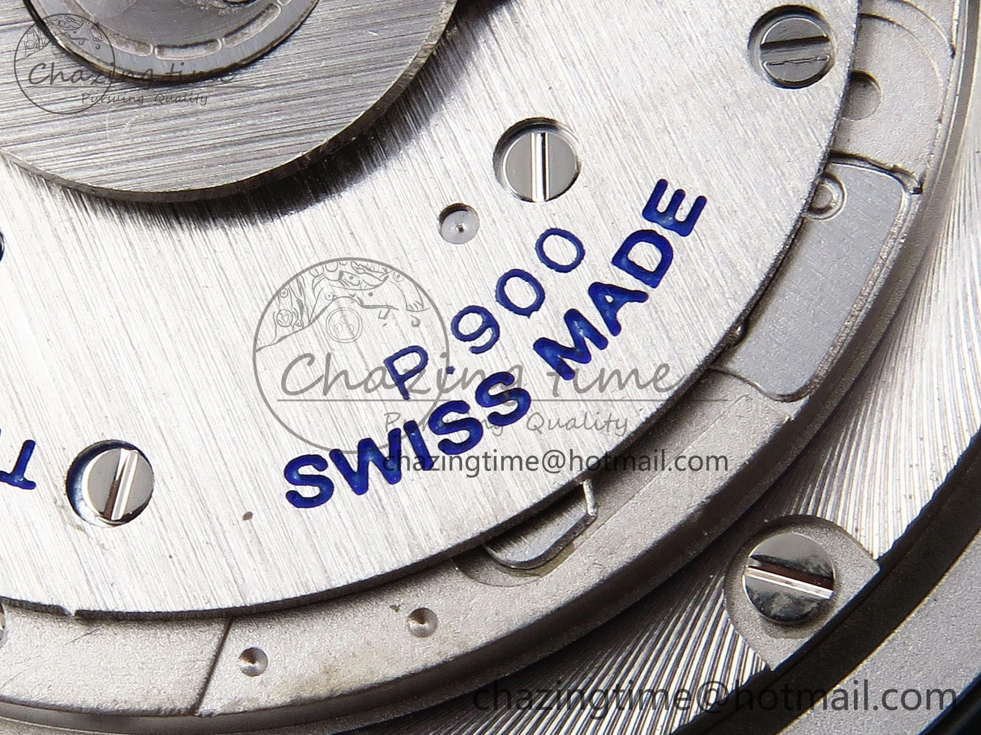 PAM1289 V TTF 1:1 Best Edition Blue Dial on Blue Nylon Strap P900