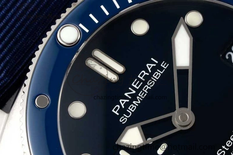 PAM1289 Y SBF 1:1 Best Edition Blue Dial on Blue Nylon Strap P900
