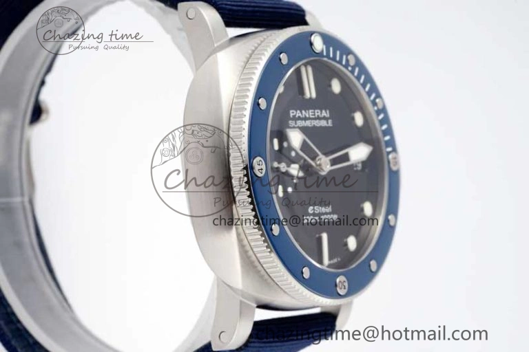 PAM1289 Y SBF 1:1 Best Edition Blue Dial on Blue Nylon Strap P900