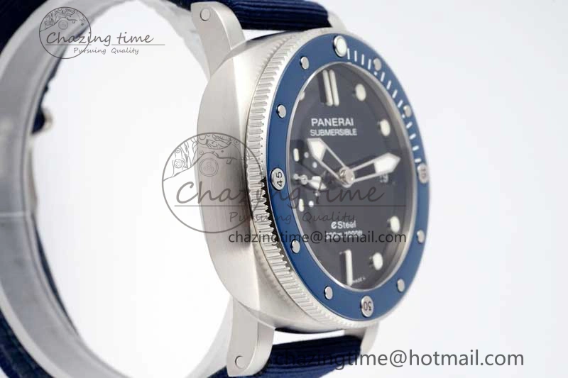 PAM1289 Y SBF 1:1 Best Edition Blue Dial on Blue Nylon Strap P900