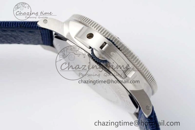 PAM1289 Y SBF 1:1 Best Edition Blue Dial on Blue Nylon Strap P900