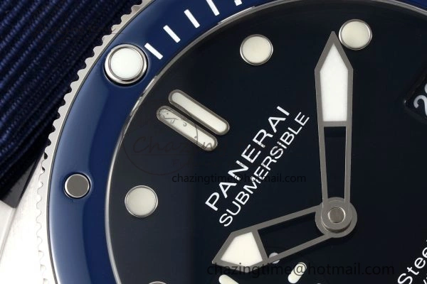 PAM1289 Y VSF 1:1 Best Edition Blue Dial on Blue Nylon Strap P900