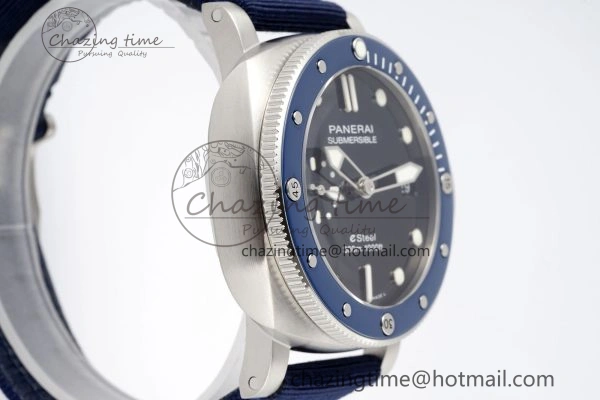 PAM1289 Y VSF 1:1 Best Edition Blue Dial on Blue Nylon Strap P900