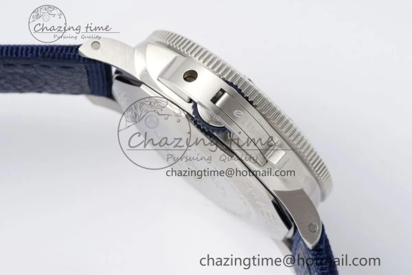 PAM1289 Y VSF 1:1 Best Edition Blue Dial on Blue Nylon Strap P900