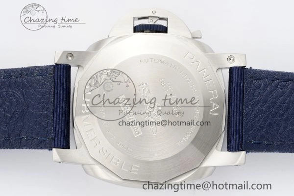 PAM1289 Y VSF 1:1 Best Edition Blue Dial on Blue Nylon Strap P900