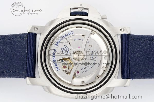 PAM1289 Y VSF 1:1 Best Edition Blue Dial on Blue Nylon Strap P900