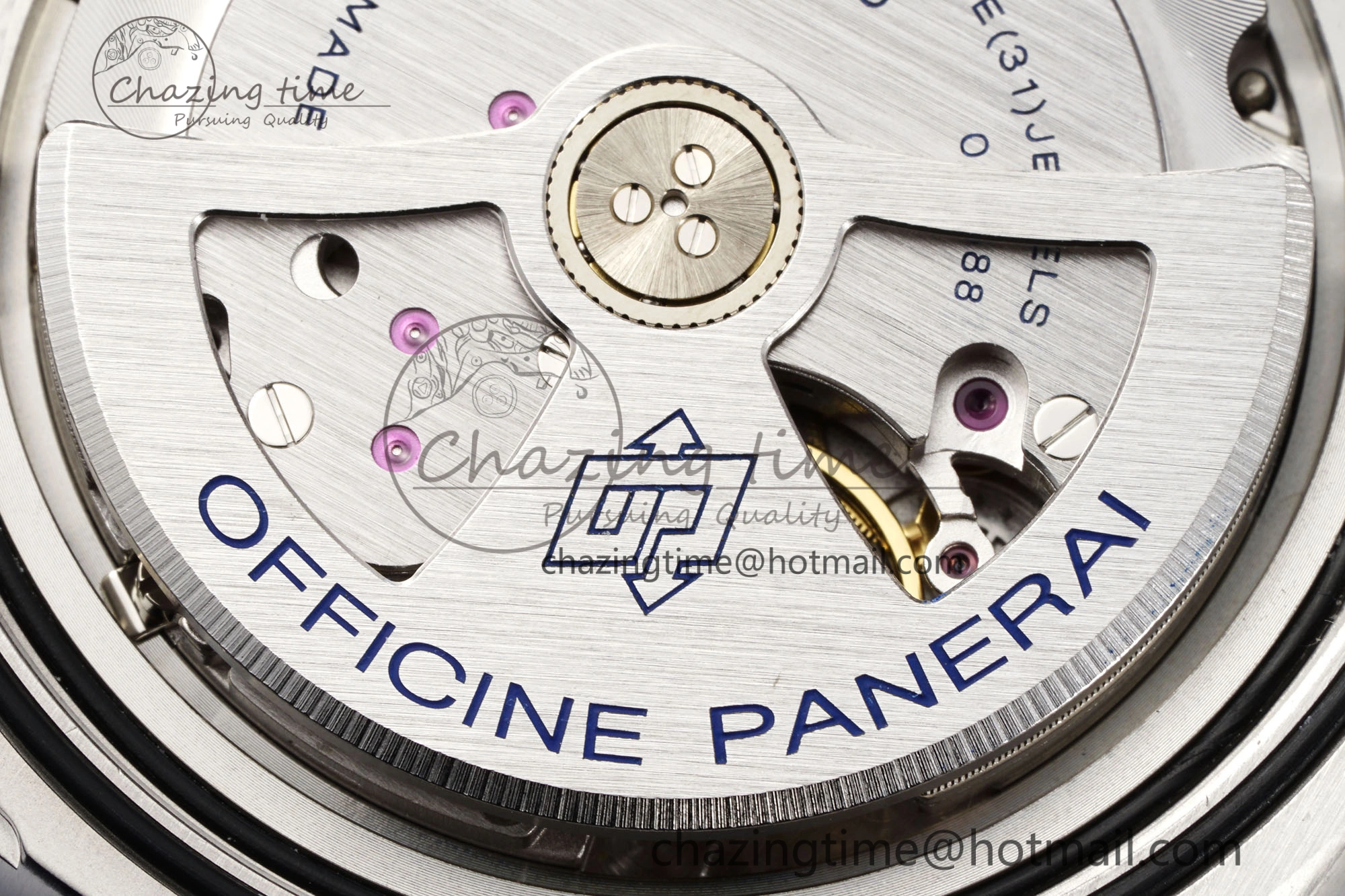 PAM1289 Y VSF 1:1 Best Edition Blue Dial on Blue Nylon Strap P900