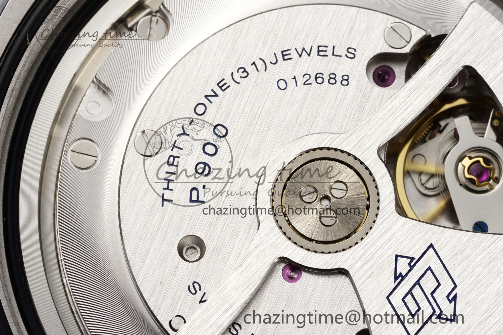 PAM1289 Y VSF 1:1 Best Edition Blue Dial on Blue Nylon Strap P900