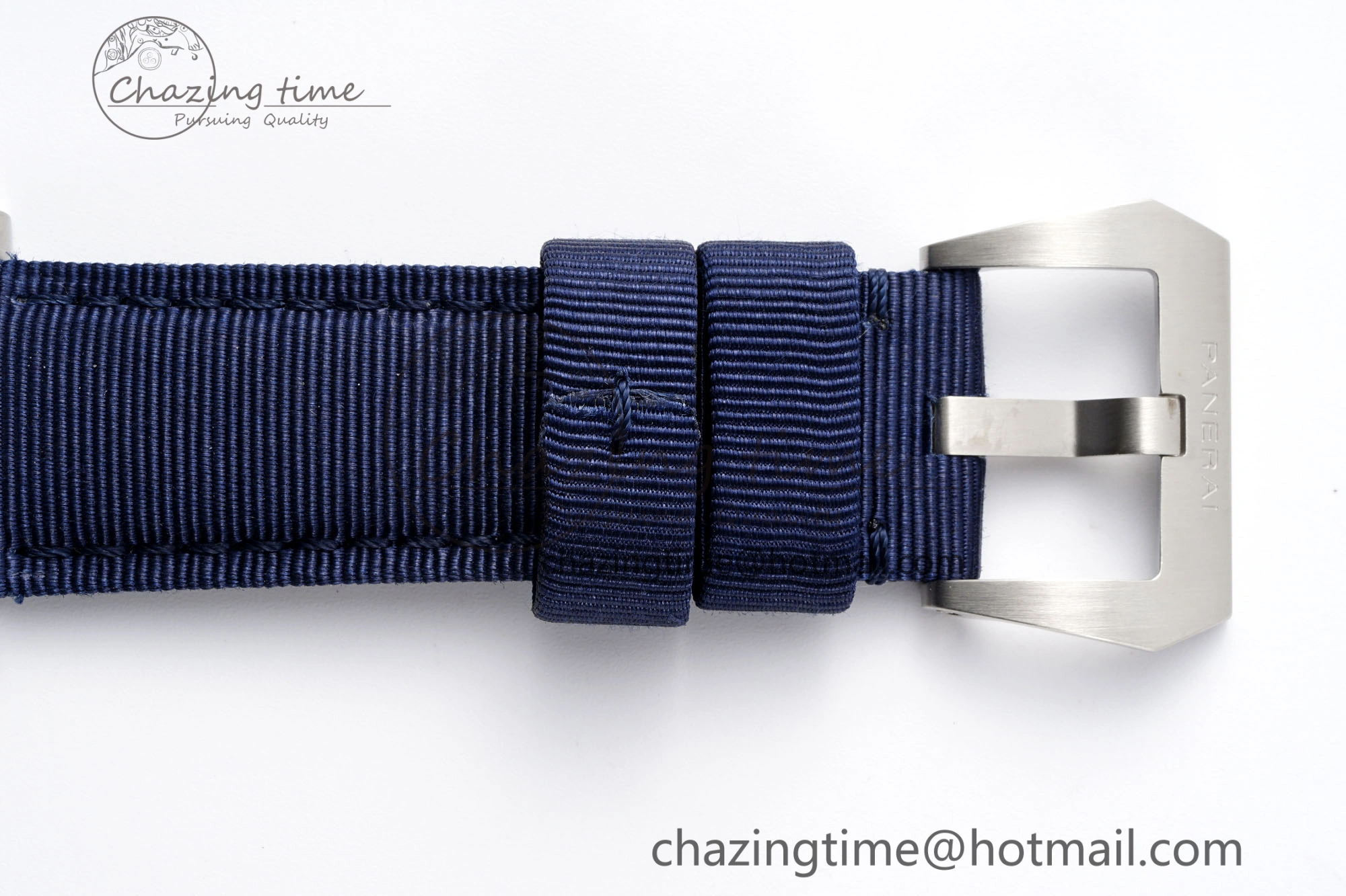 PAM1289 Y VSF 1:1 Best Edition Blue Dial on Blue Nylon Strap P900