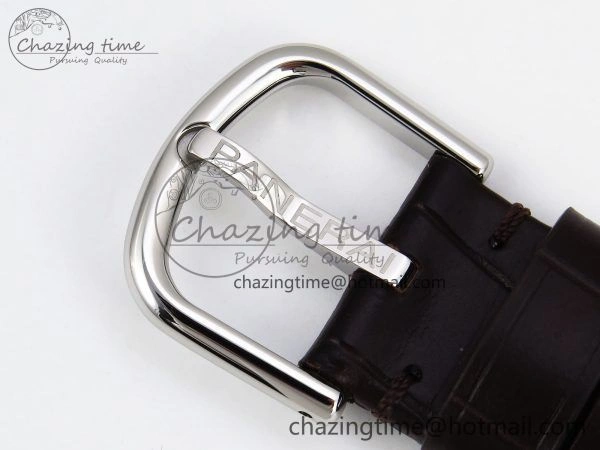 PAM1292 Radiomir 40mm VSF 1:1 Best Edition White Dial on Brown Leather Strap P900
