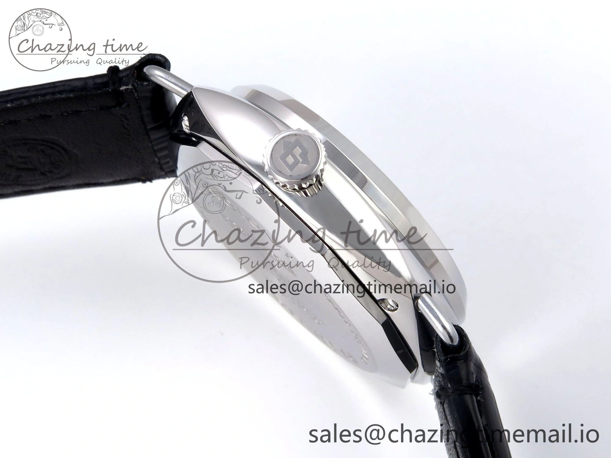 PAM1293 Y Radiomir TTF 1:1 Best Edition Blue Dial on Black Leather Strap P900