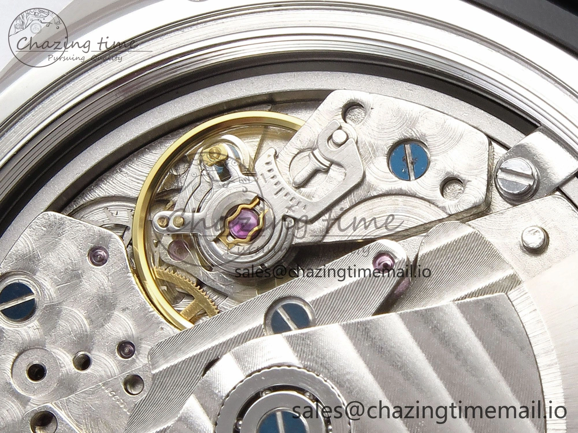 PAM1293 Y Radiomir TTF 1:1 Best Edition Blue Dial on Black Leather Strap P900