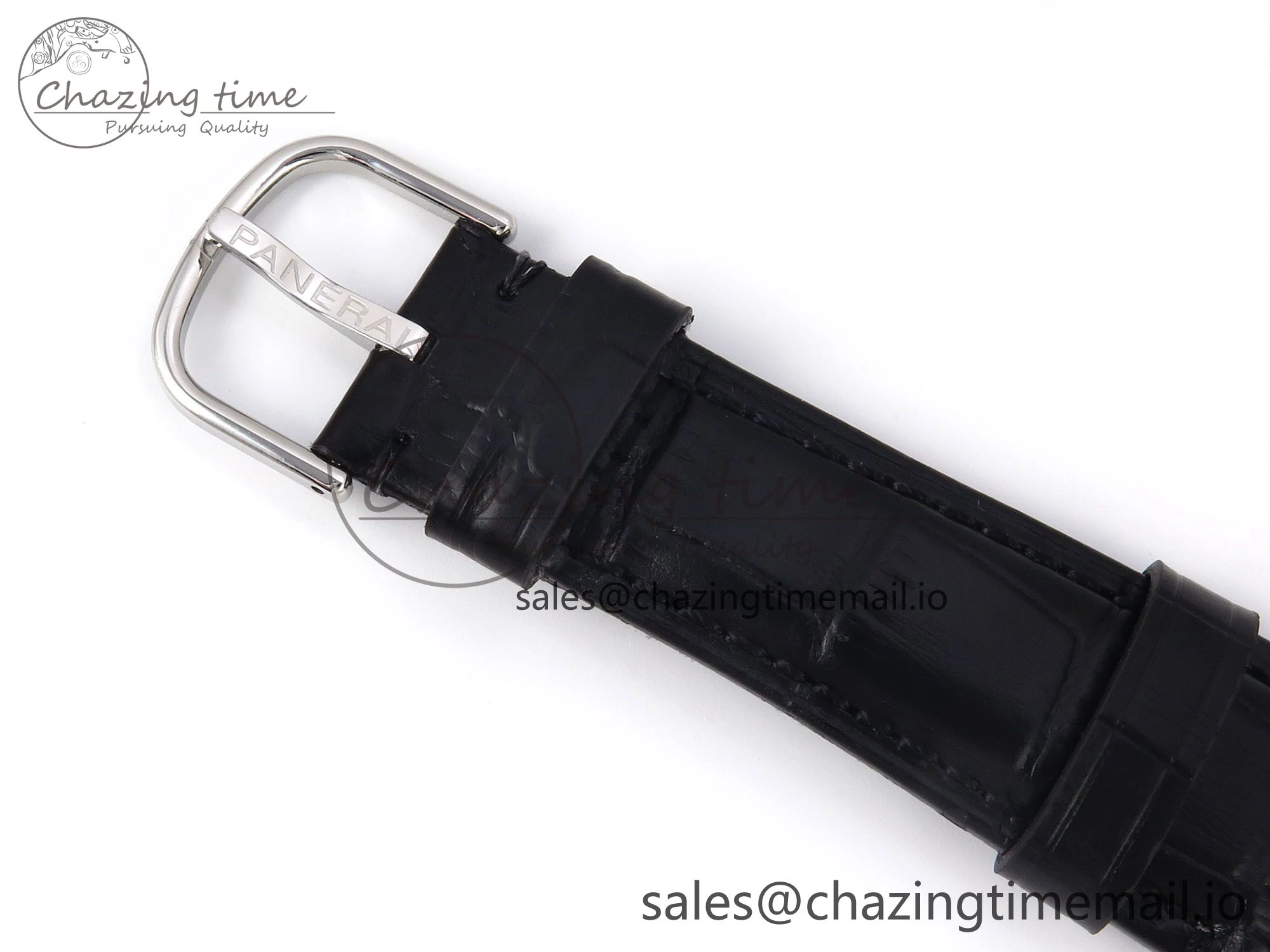 PAM1293 Y Radiomir TTF 1:1 Best Edition Blue Dial on Black Leather Strap P900