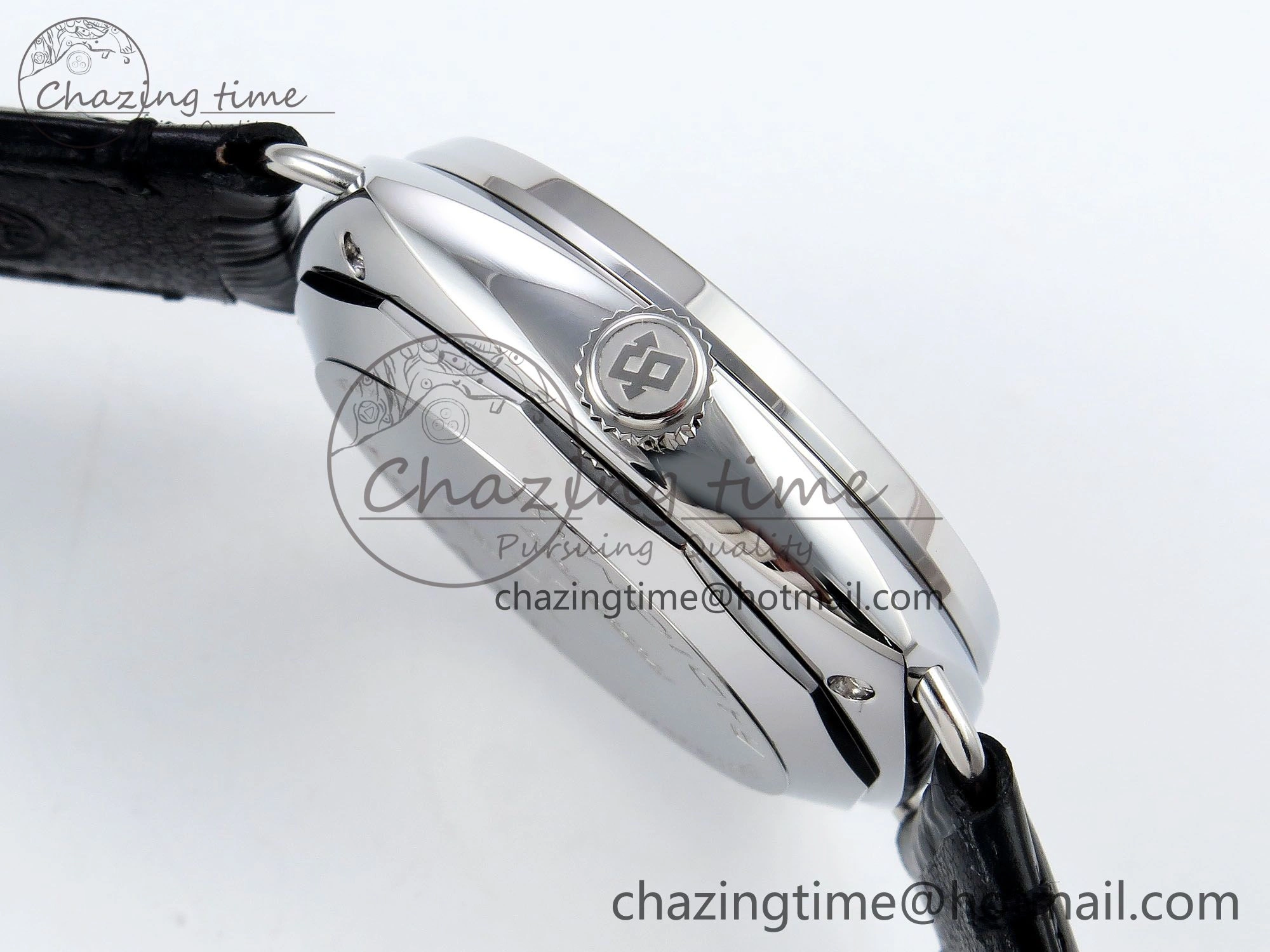 PAM1294 Radiomir 40mm VSF 1:1 Best Edition Black Dial on Black Leather Strap P900