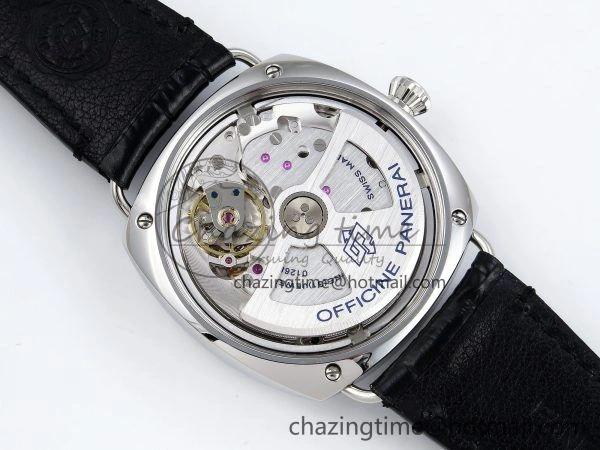 PAM1294 Radiomir 40mm VSF 1:1 Best Edition Black Dial on Black Leather Strap P900