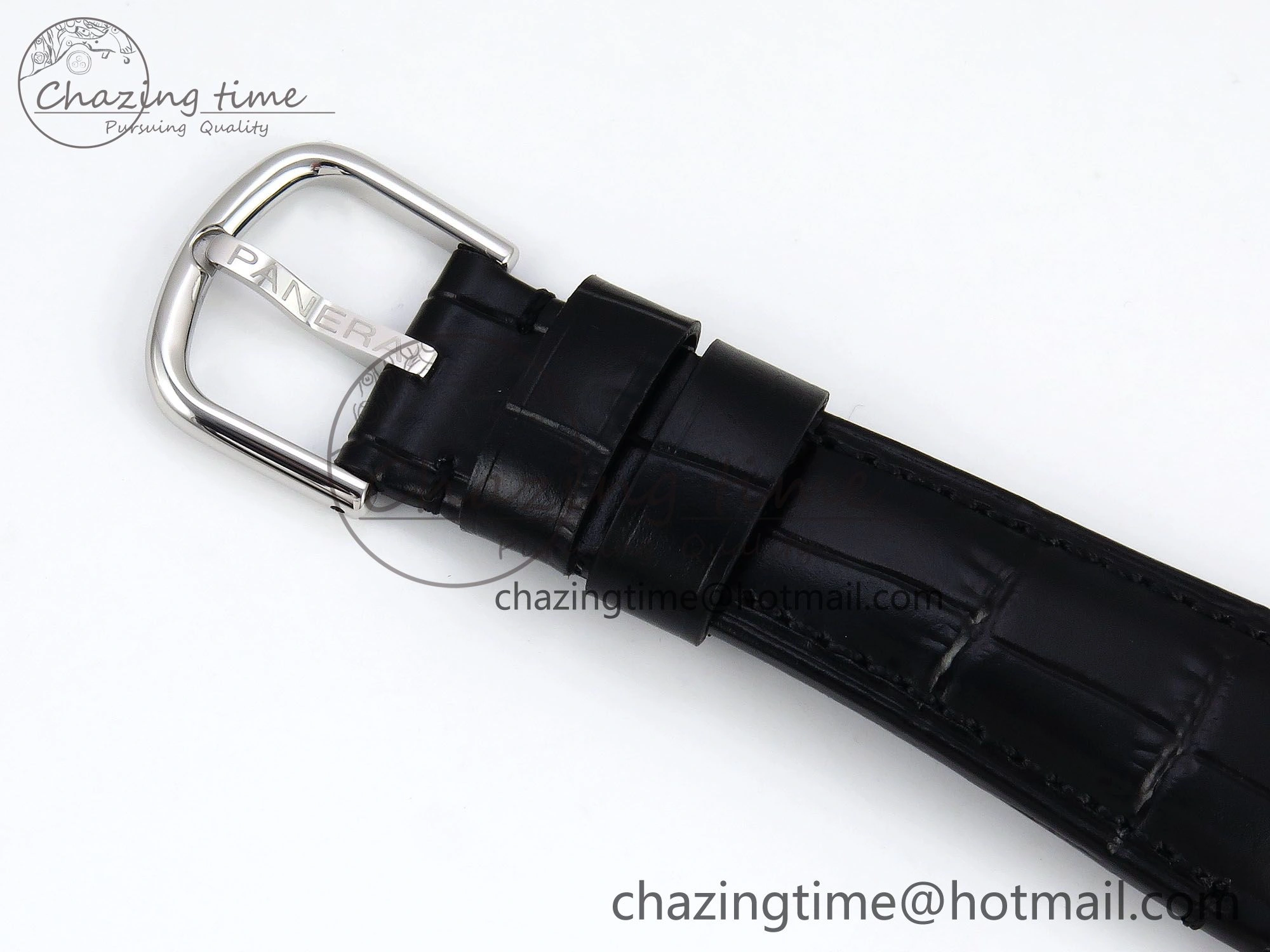 PAM1294 Radiomir 40mm VSF 1:1 Best Edition Black Dial on Black Leather Strap P900