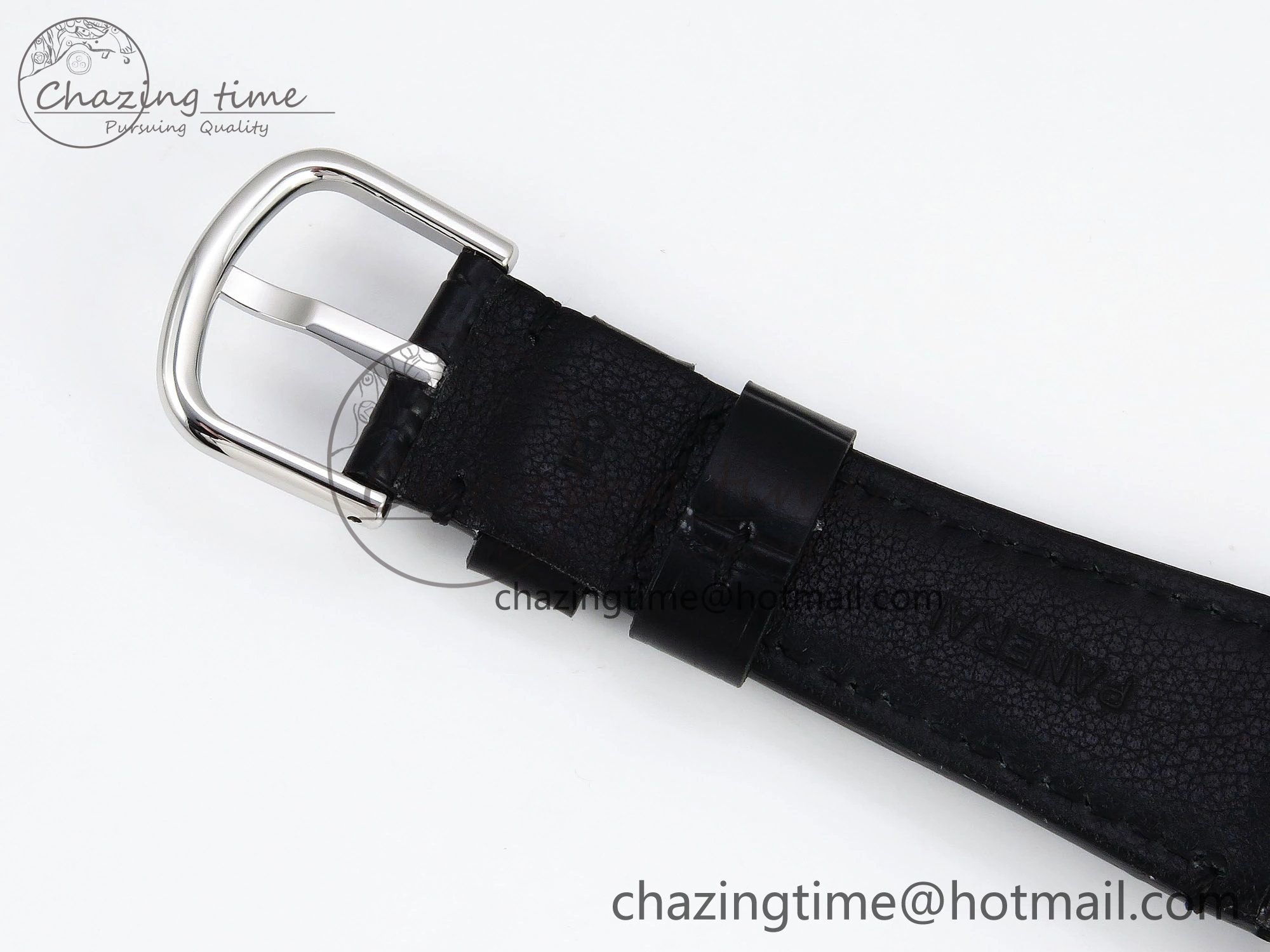 PAM1294 Radiomir 40mm VSF 1:1 Best Edition Black Dial on Black Leather Strap P900