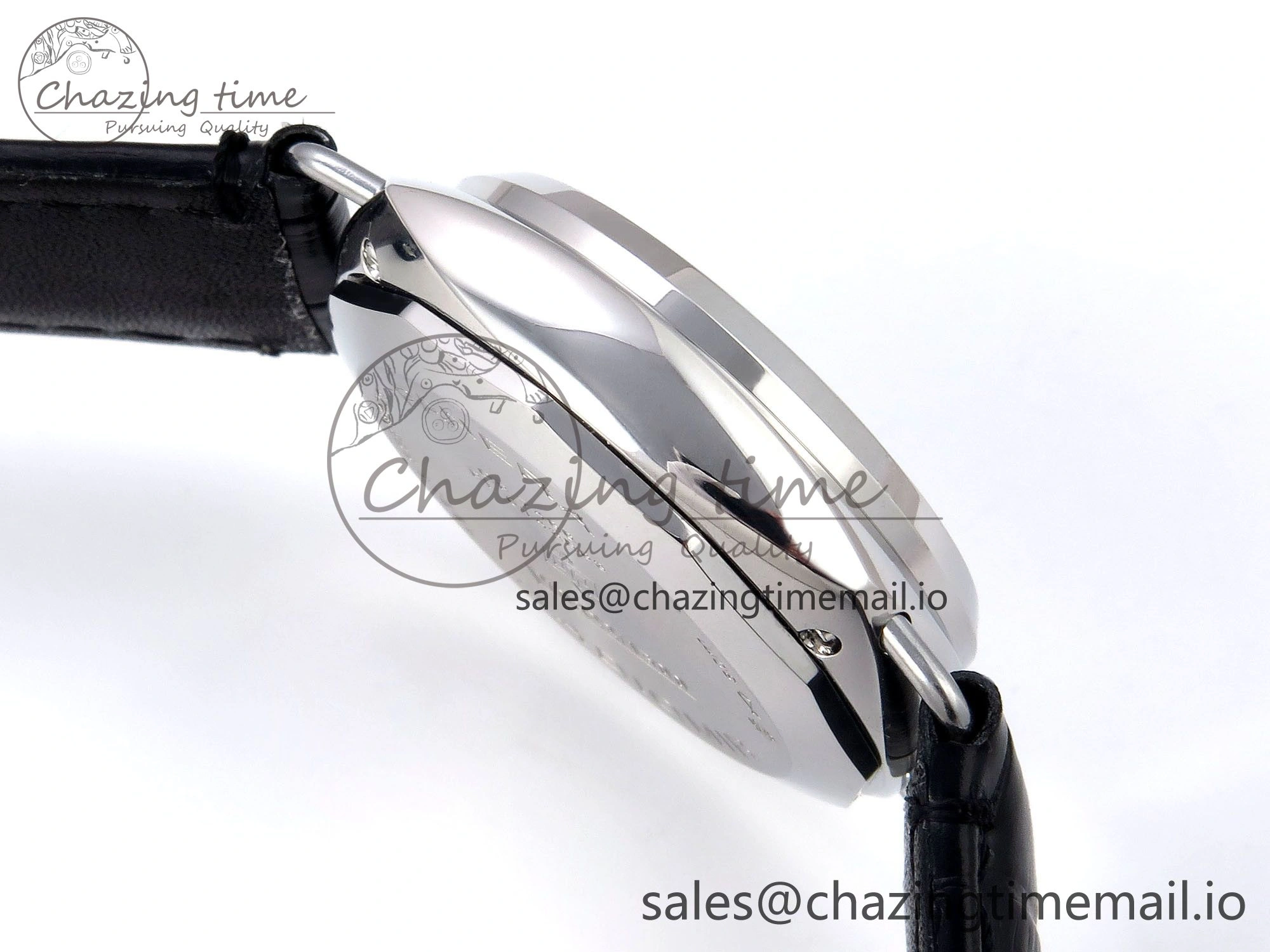 PAM1294 Y Radiomir TTF 1:1 Best Edition Black Dial on Black Leather Strap P900