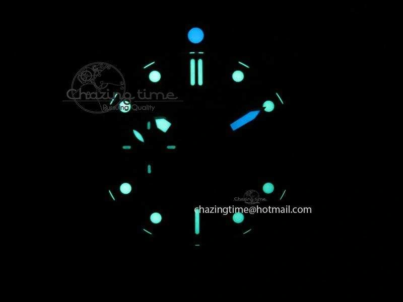 PAM1305 T Titanium ZF 1:1 Best Edition Black Dial On Black Rubber Strap P.9010