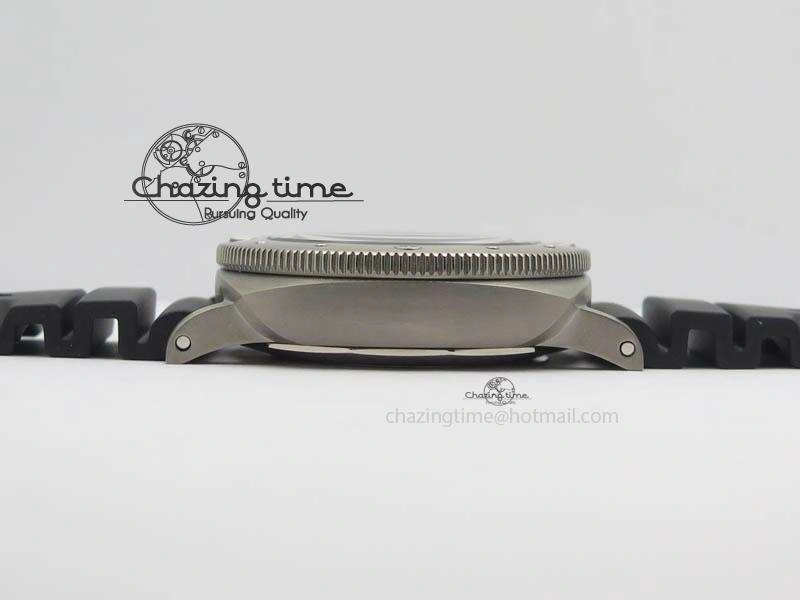 PAM1305 T Titanium ZF 1:1 Best Edition Black Dial On Black Rubber Strap P.9010