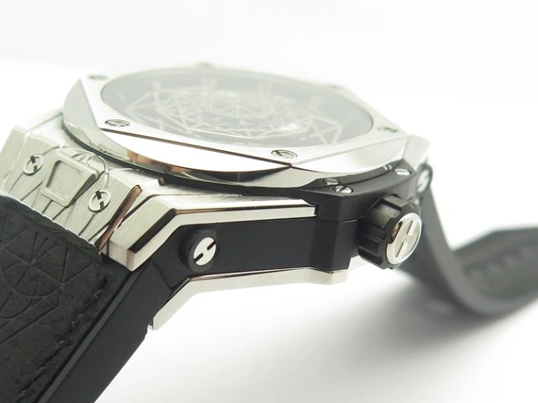 PAM1312 S V6F Best Edition Black Dial On Black Leather Strap P9010