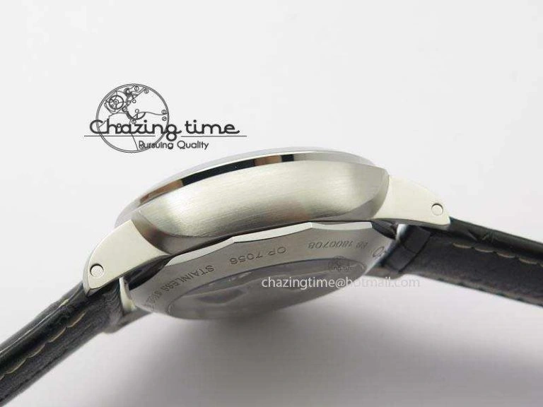 PAM1312 S V6F Best Edition Black Dial On Black Leather Strap P9010