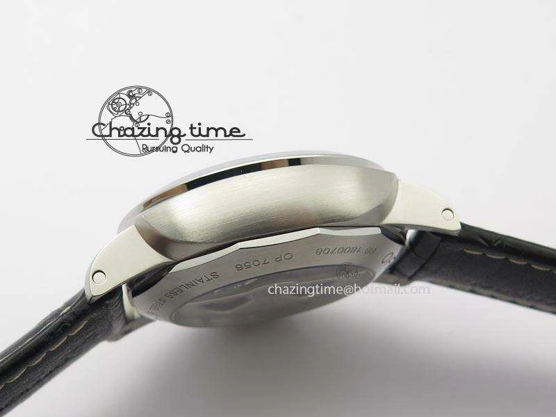 PAM1312 S V6F Best Edition Lite Black Dial On Black Leather Strap P9010