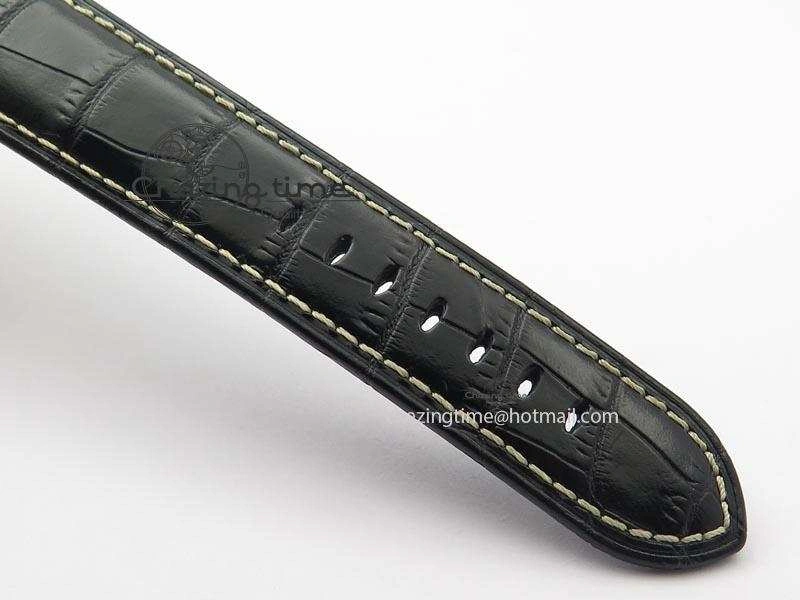 PAM1312 S V6F Best Edition Lite Black Dial On Black Leather Strap P9010