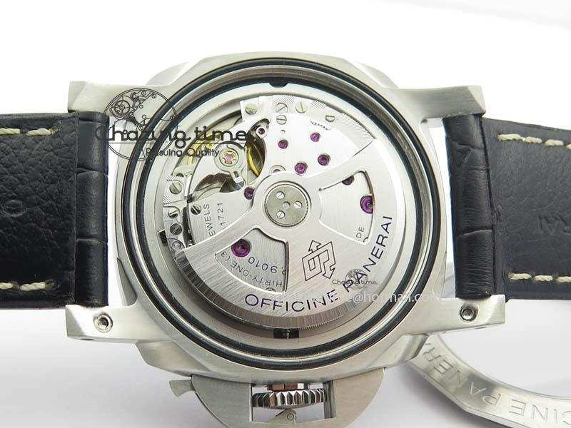 PAM1312 S ZF 1:1 Best Edition Black Dial On Black Leather Strap P9010